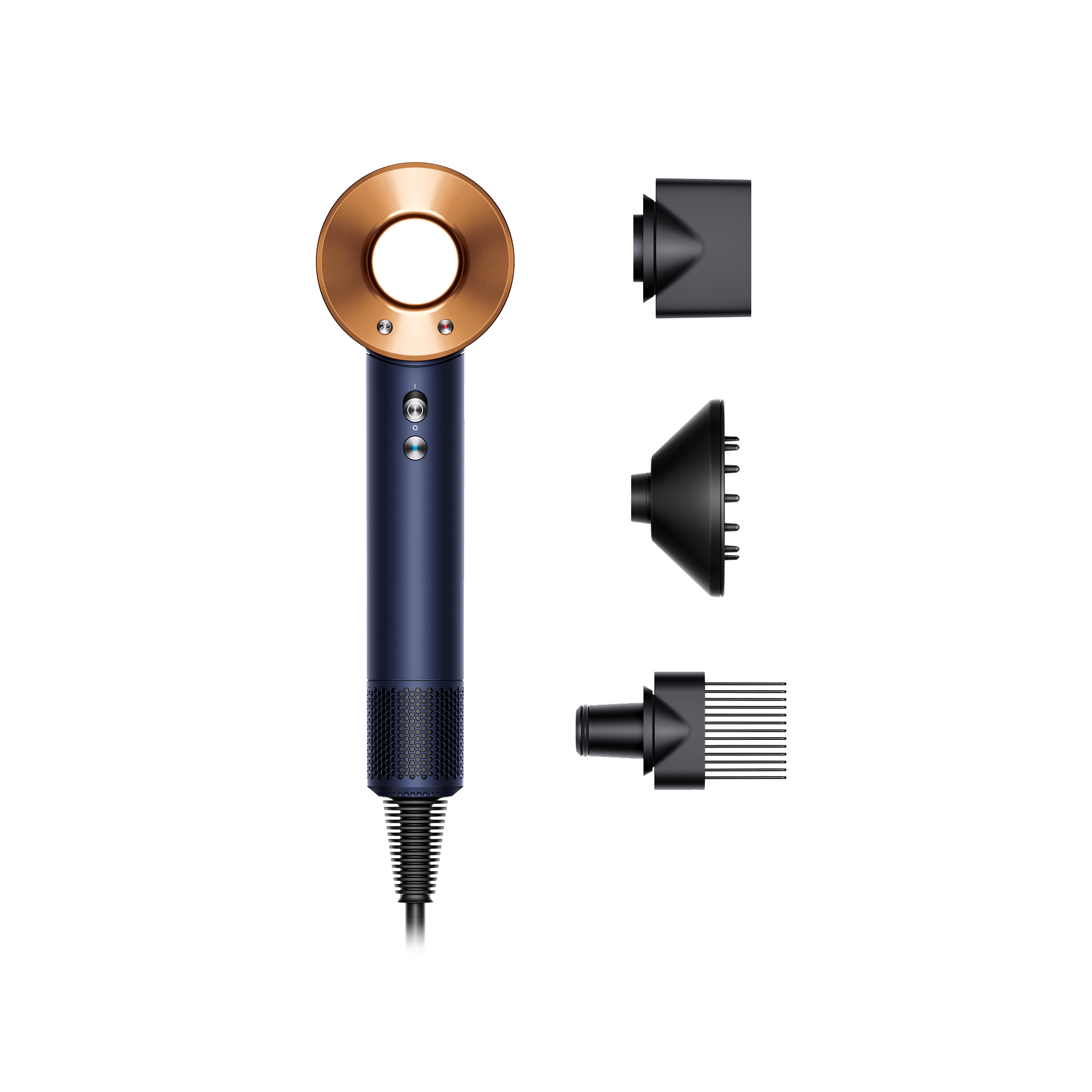 Dyson Supersonic™ (3 attachments) | Prussian Blue/Rich Copper